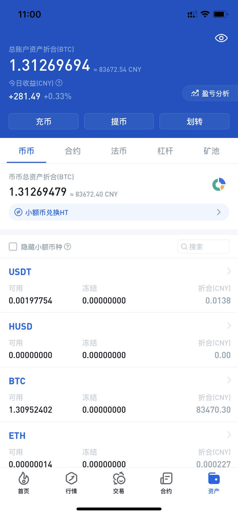 关于一币网交易平台的信息